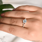 Blue Topaz 925 Sterling Silver Gemstone women's Ring