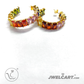 multistone bangle earrings for women jwelcart.com