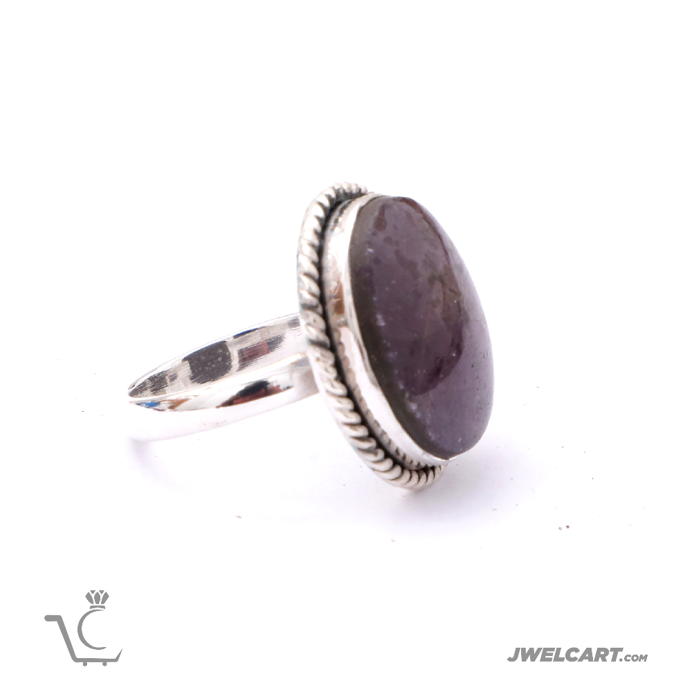 oval cut silver ring jwelcart.com