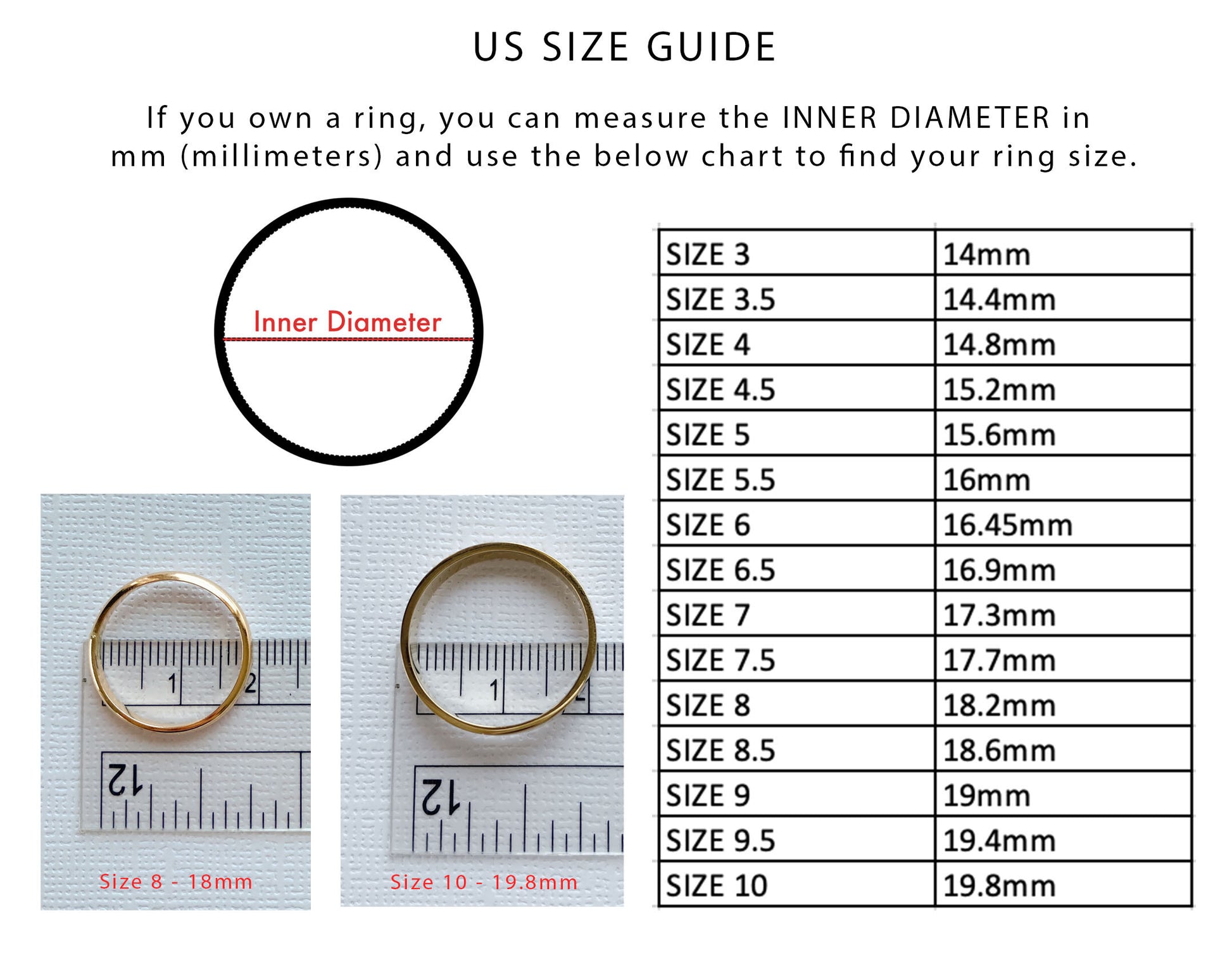 ring size measurement chart  jwelcart.com 