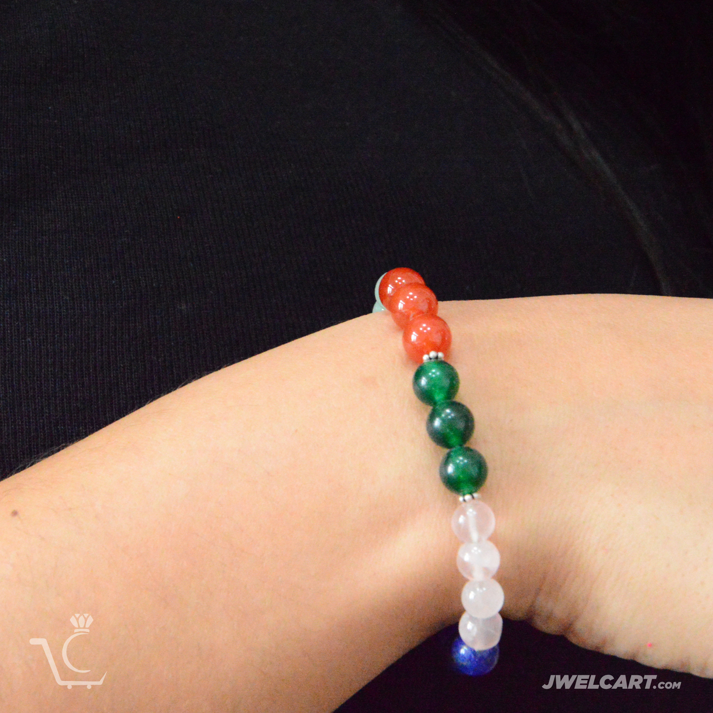 Seven Chakra Beaded Healing Natural Gemstone Bracelet