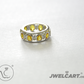citrine silver eternity silver band jwelcart.com