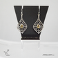 citrine gemstone sterling silver earrings jwelcart.com