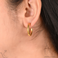 Gold Bali Earrings Jwelcart.com