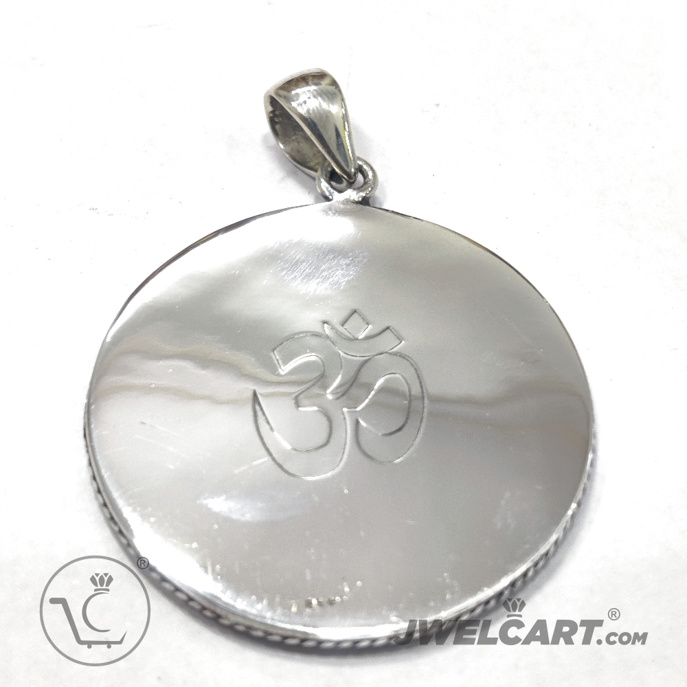 Photo pendant ~ Yogananda Silver Pendant